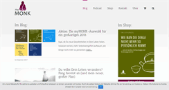 Desktop Screenshot of mymonk.de